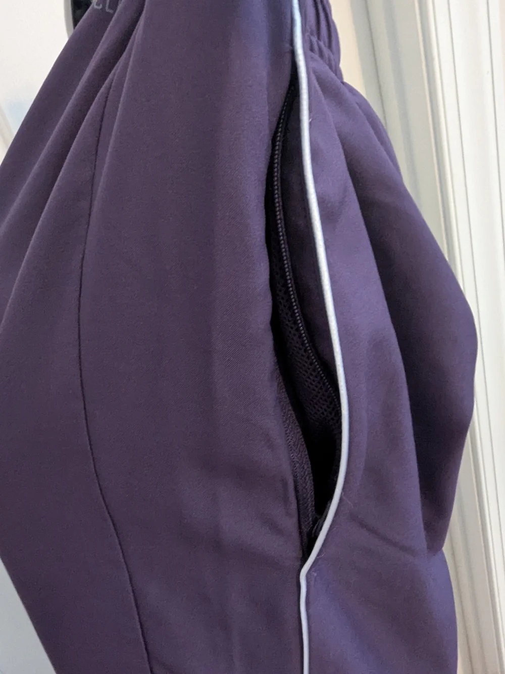 Women's Adidas Purple Basketball Pants